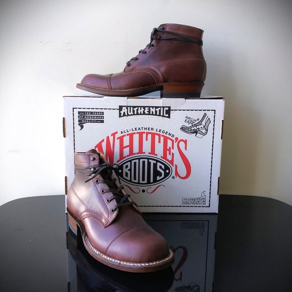 White\'s Boots Men\'s Custom Made Boots in Horween Leather, Handcrafted in USA main image 4